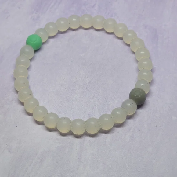 Lokai Set Of 3 Bracelets Clear-Blue-Red - Picture 2 of 8